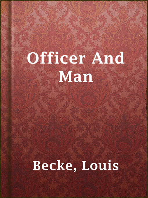 Cover image for Officer And Man